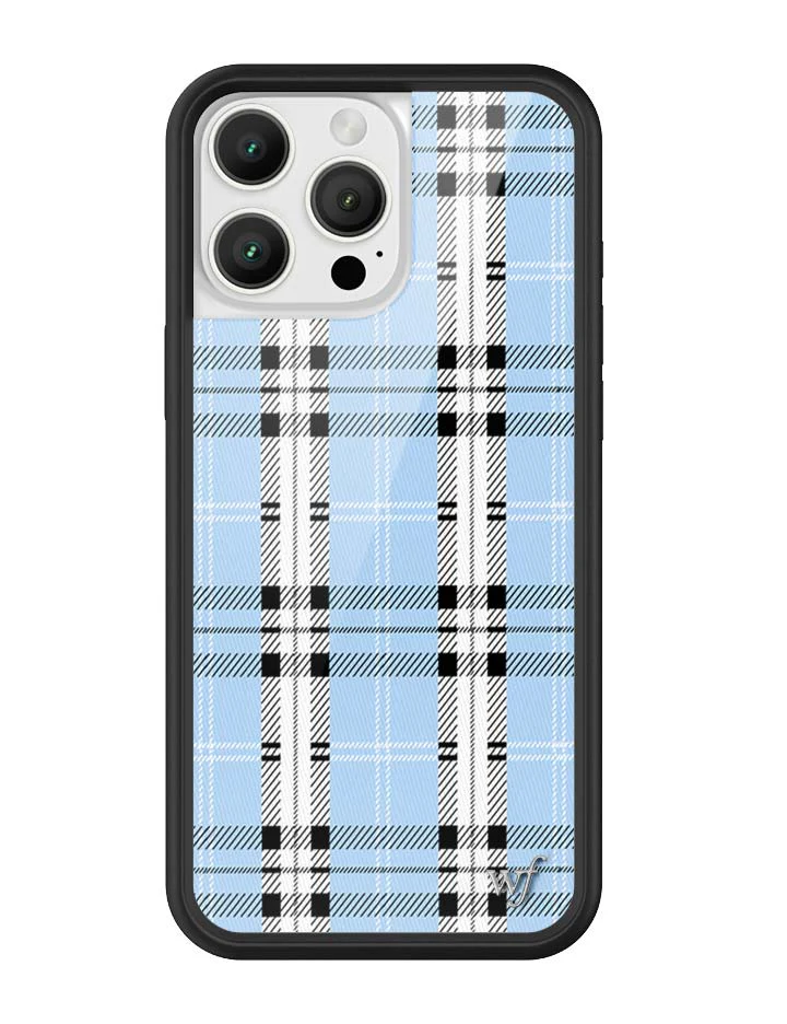 Plaid | Blue iPhone Case - Image 10