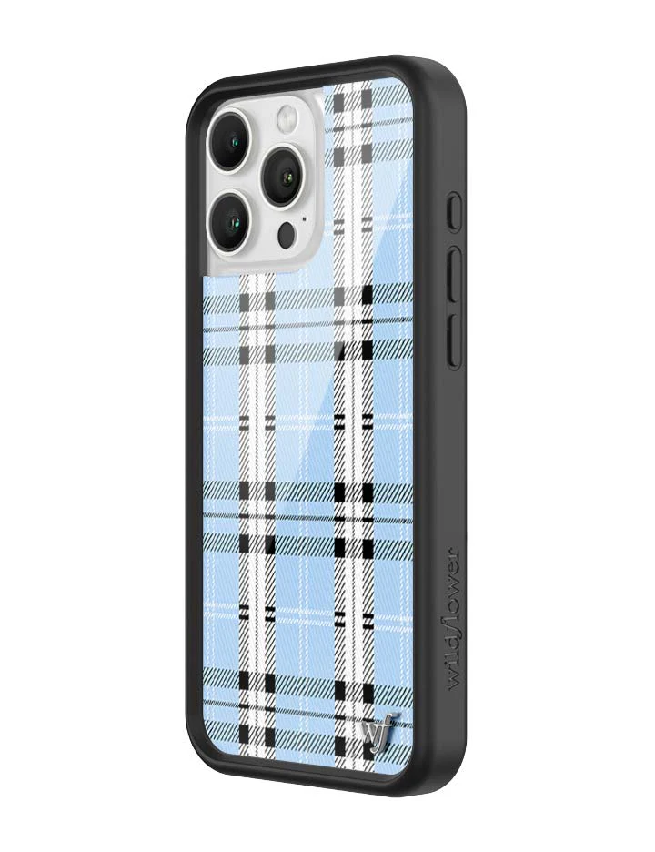 Plaid | Blue iPhone Case - Image 11