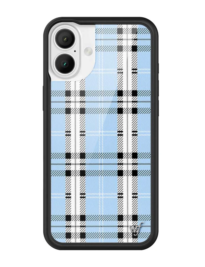 Plaid | Blue iPhone Case - Image 12