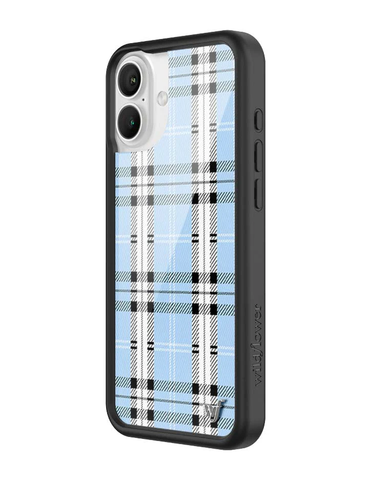 Plaid | Blue iPhone Case - Image 13