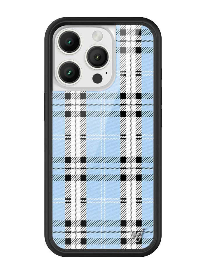 Plaid | Blue iPhone Case - Image 14