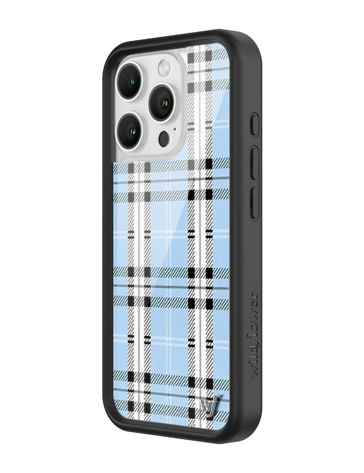 Plaid | Blue iPhone Case - Image 15