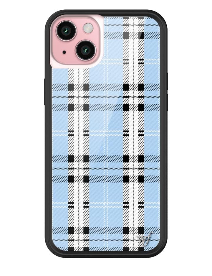 Plaid | Blue iPhone Case - Image 18