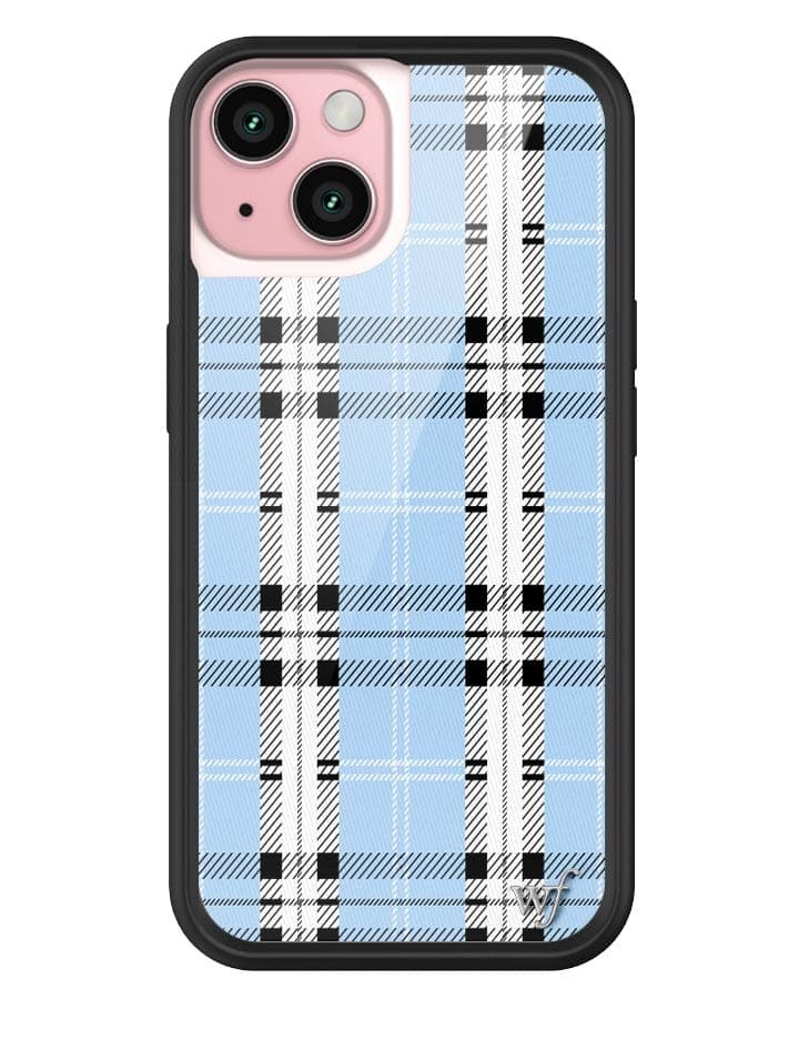 Plaid | Blue iPhone Case - Image 20