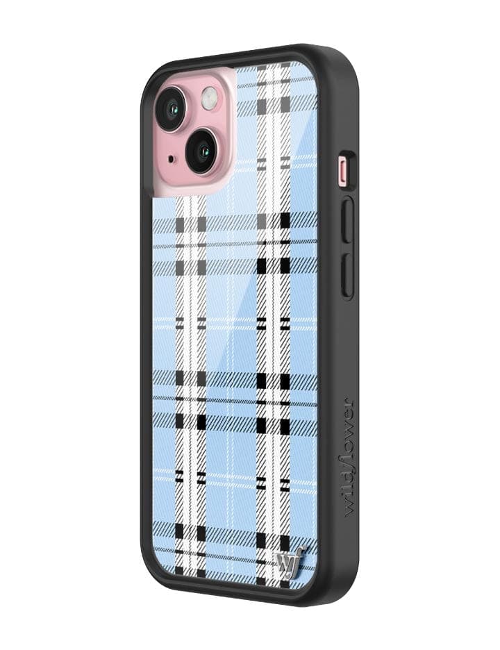 Plaid | Blue iPhone Case - Image 21