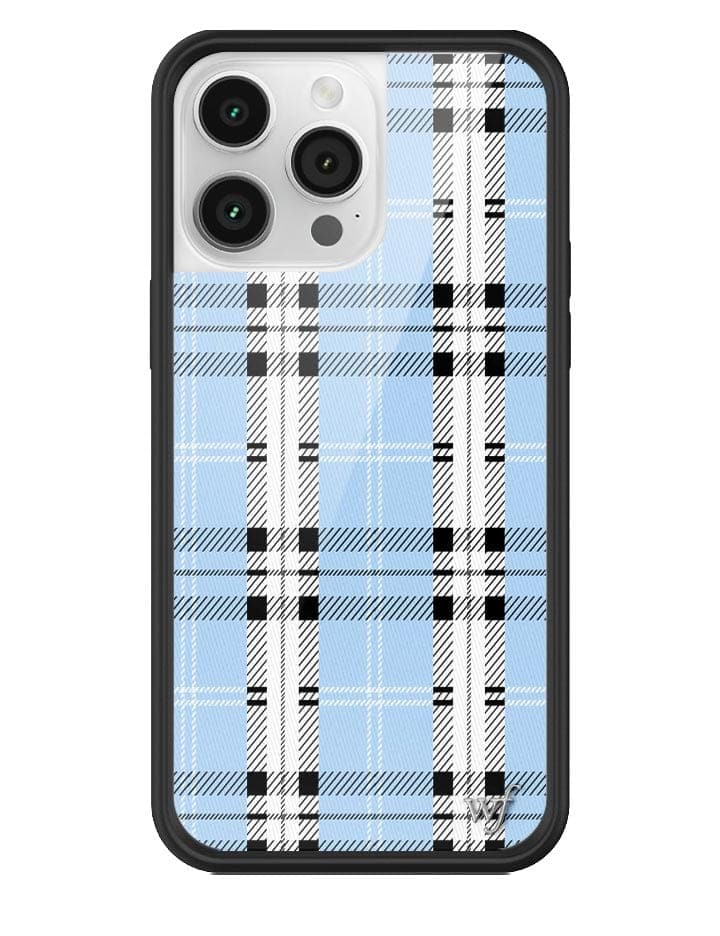 Plaid | Blue iPhone Case - Image 22