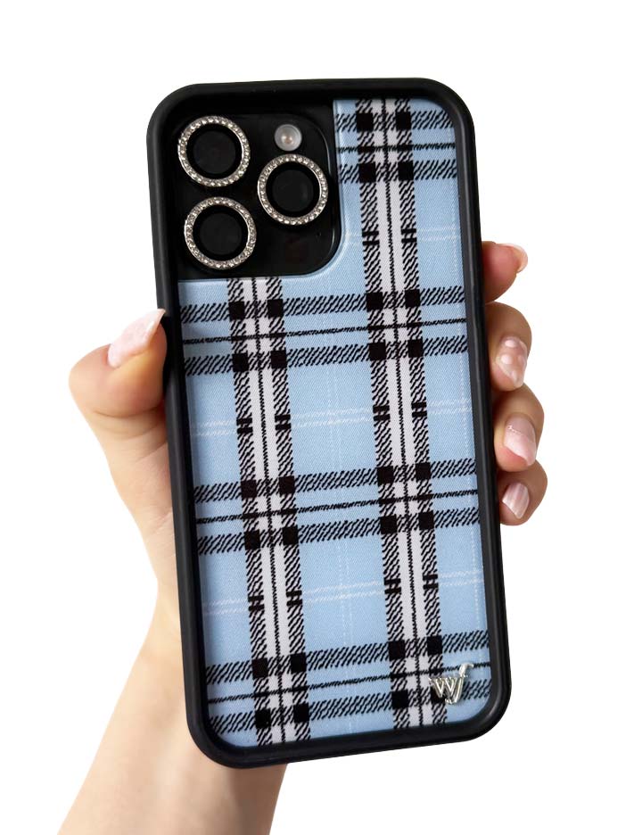 Plaid | Blue iPhone Case - Image 26