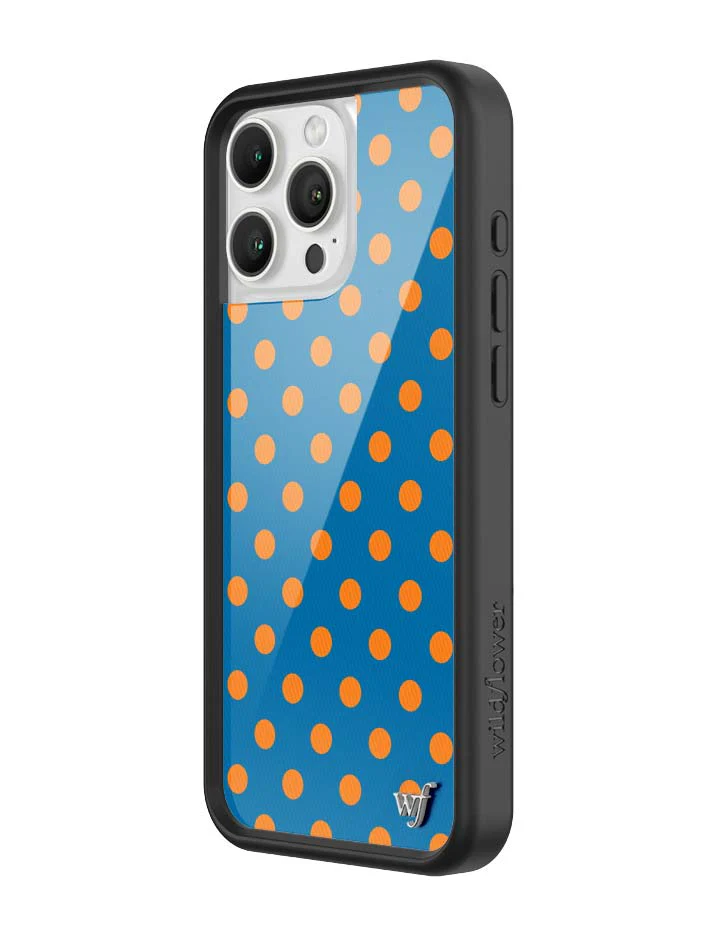 Polka Dot | Blue and Orange iPhone Case - Image 16