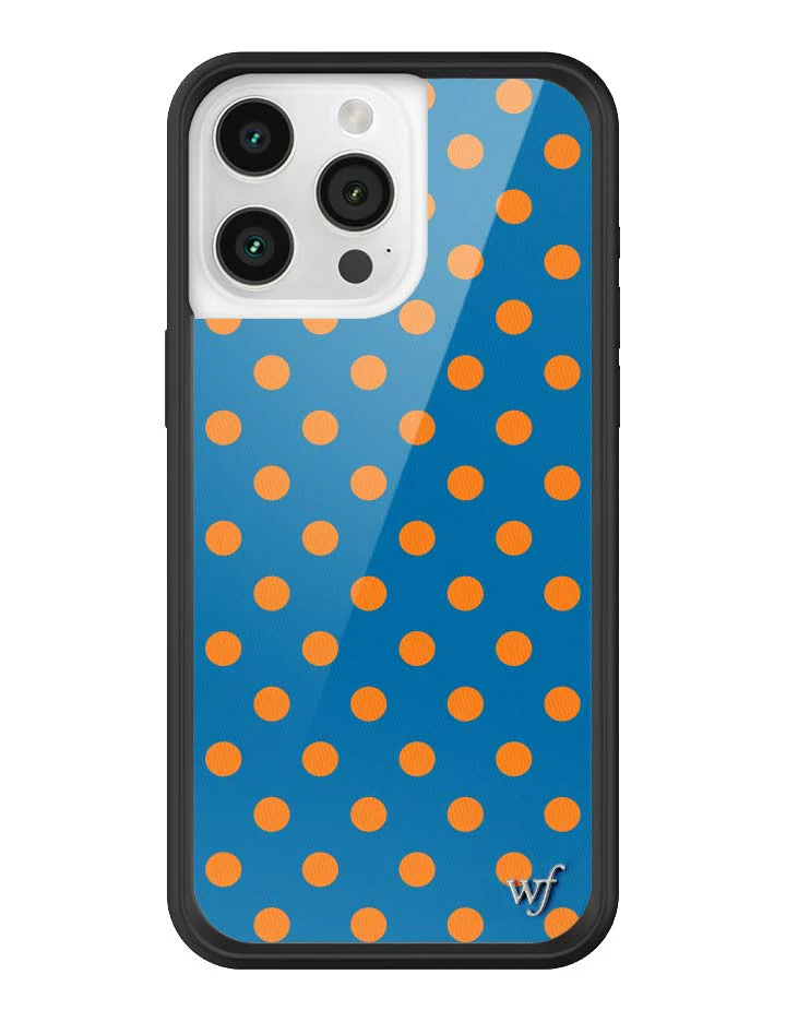 Polka Dot | Blue and Orange iPhone Case - Image 25