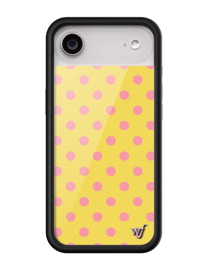 Polka Dot | Yellow and Pink iPhone Case - Image 12