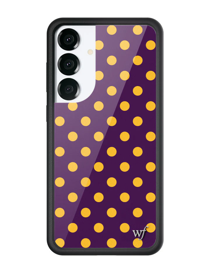Polka Dot | Purple and Yellow Samsung Galaxy Case - Image 5