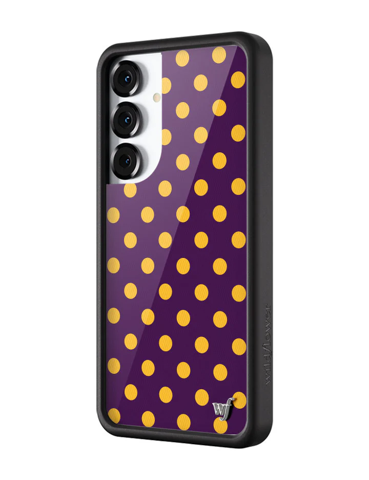 Polka Dot | Purple and Yellow Samsung Galaxy Case - Image 6
