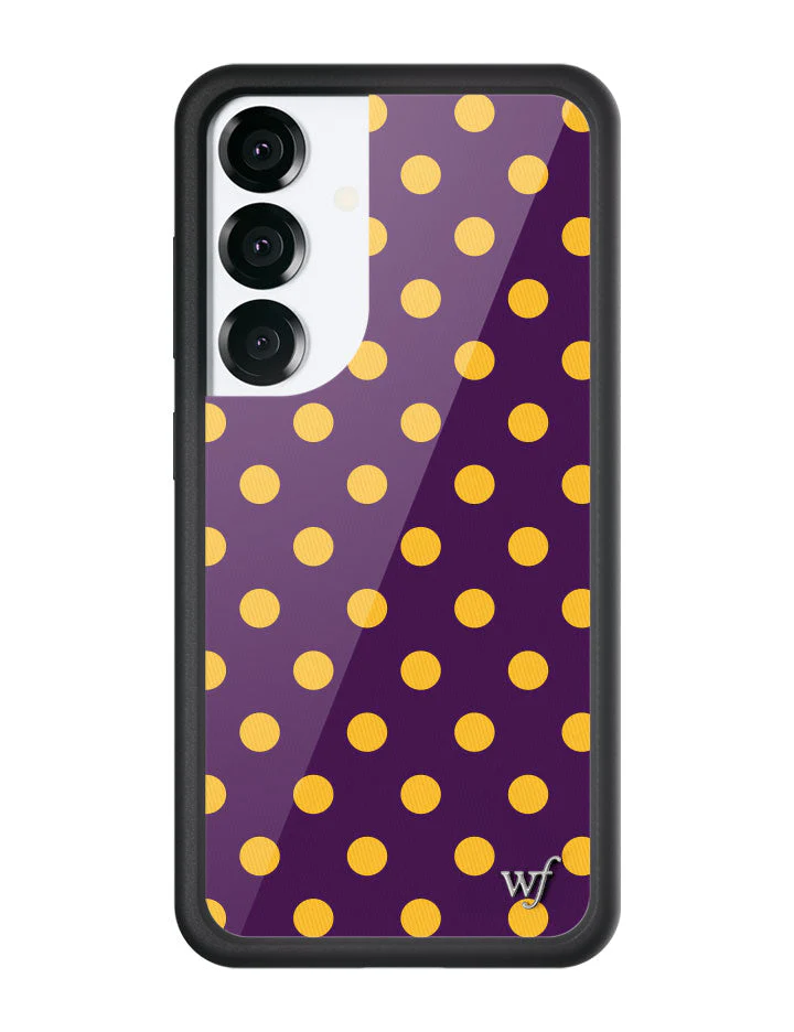 Polka Dot | Purple and Yellow Samsung Galaxy Case - Image 7
