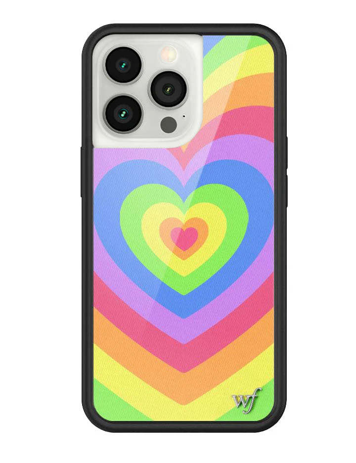 Latte Love | Rainbow iPhone Case - Image 3