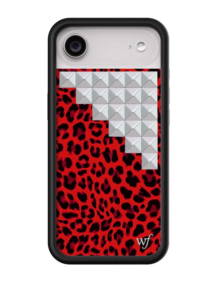 Red Meow Stud iPhone Case - Image 10