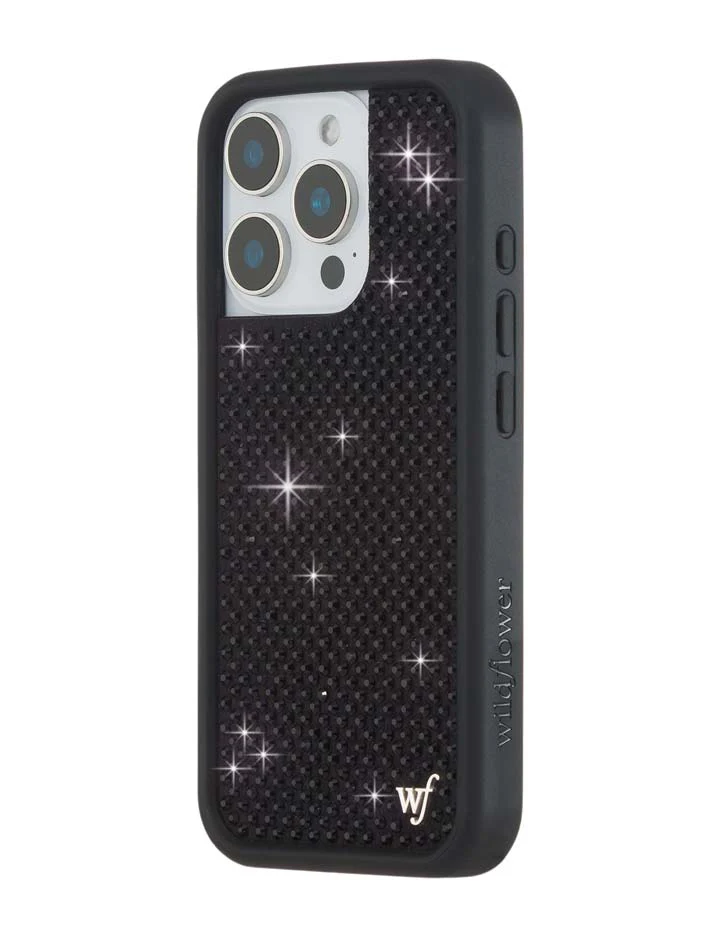 Rhinestone iPhone Case | Black - Image 15