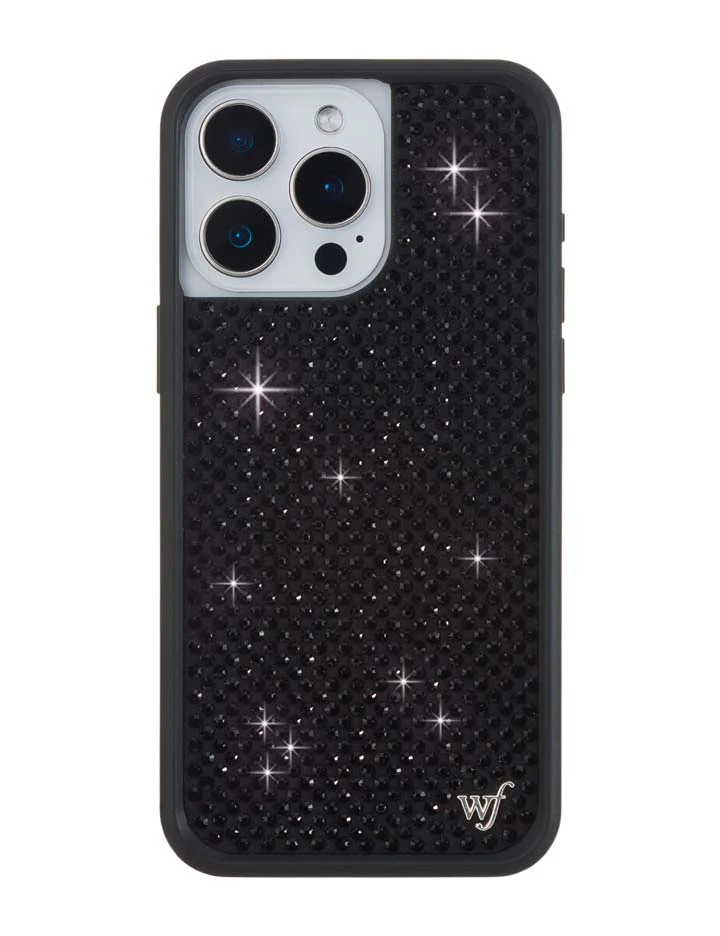 Rhinestone iPhone Case | Black - Image 18