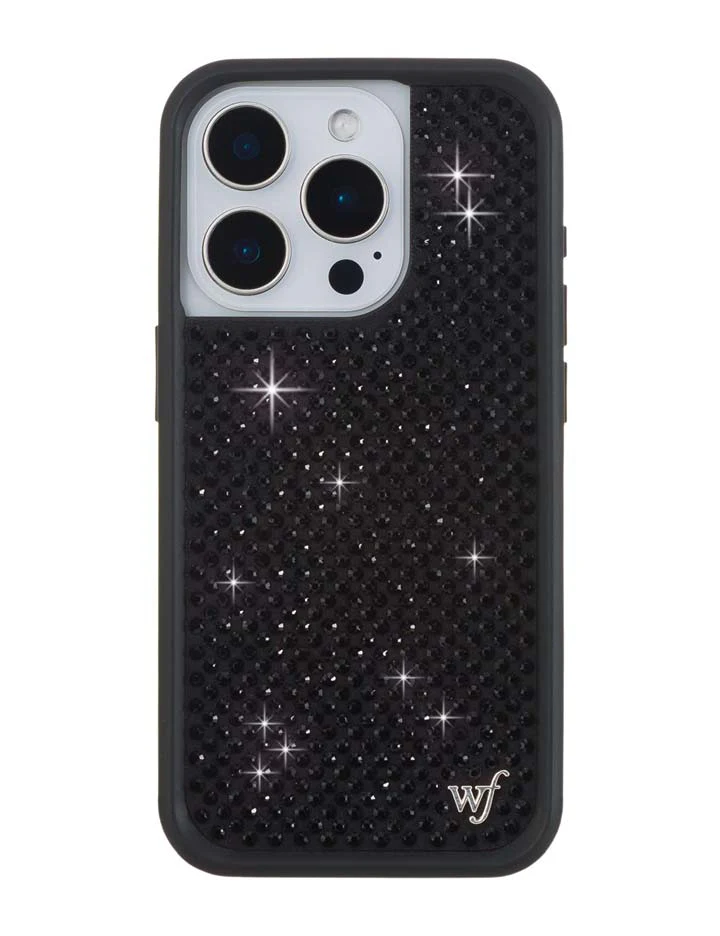 Rhinestone iPhone Case | Black - Image 22