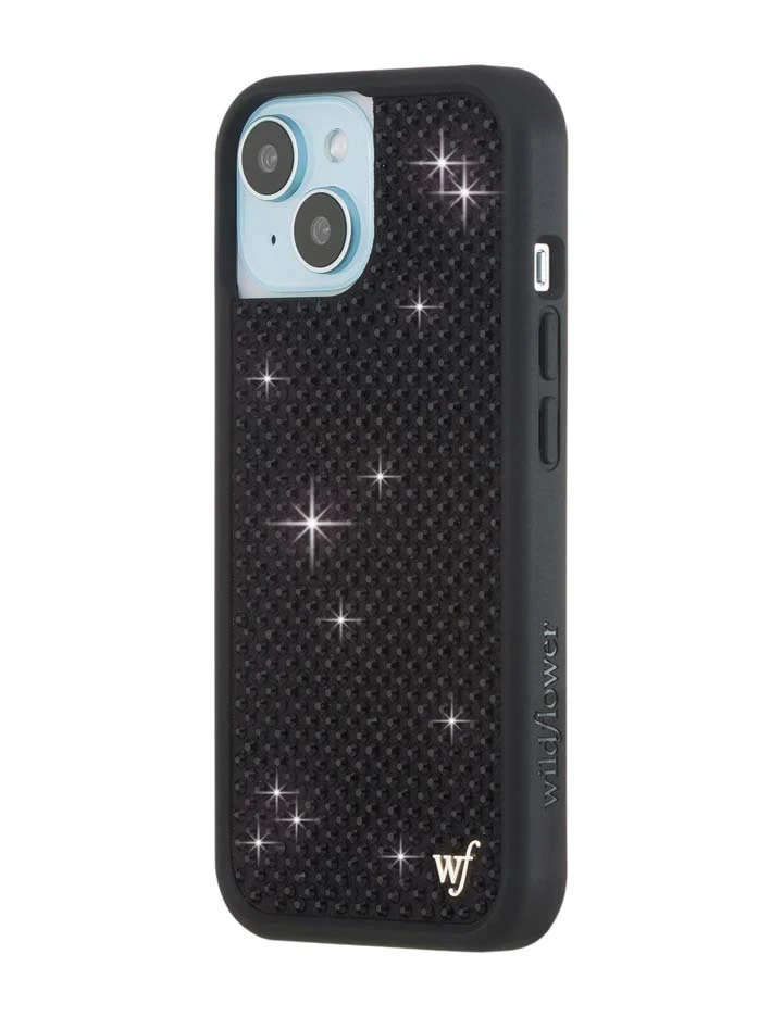 Rhinestone iPhone Case | Black - Image 25