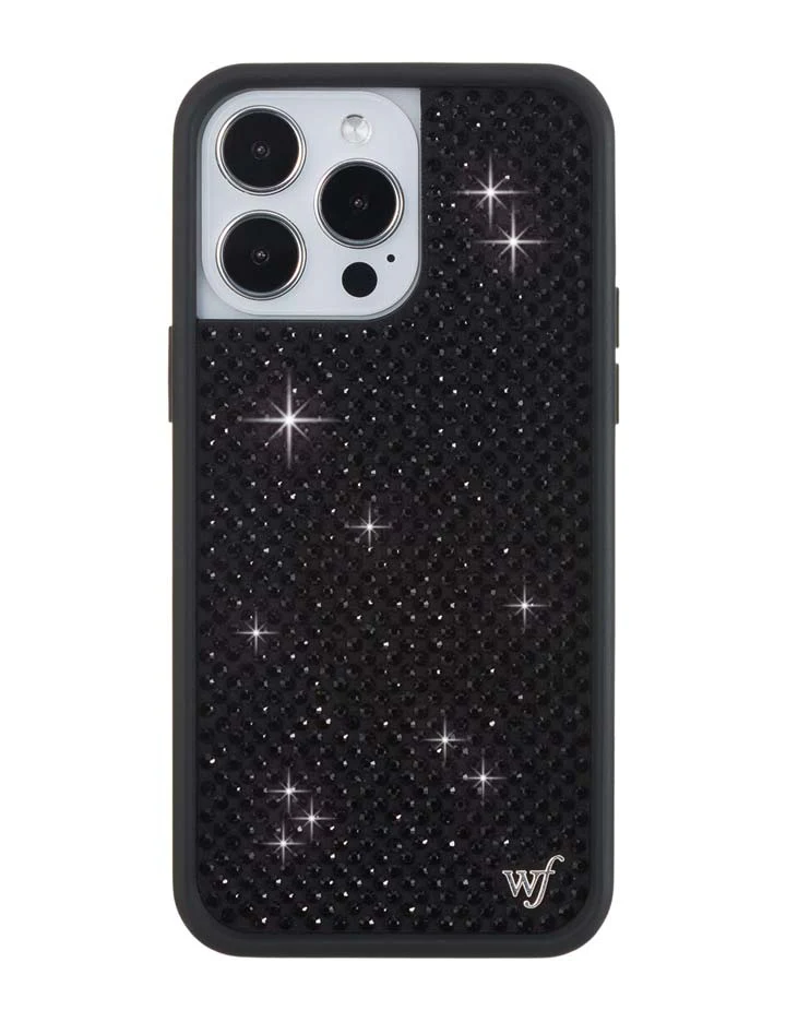 Rhinestone iPhone Case | Black - Image 26