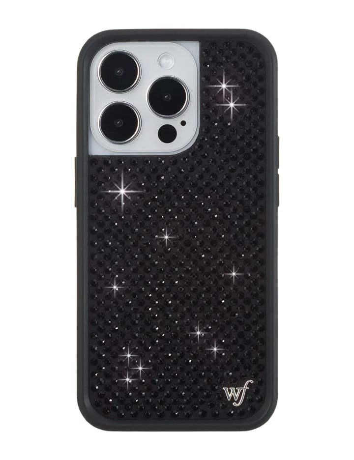 Rhinestone iPhone Case | Black - Image 28