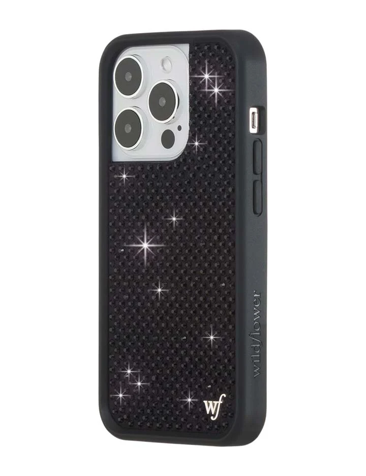 Rhinestone iPhone Case | Black - Image 29