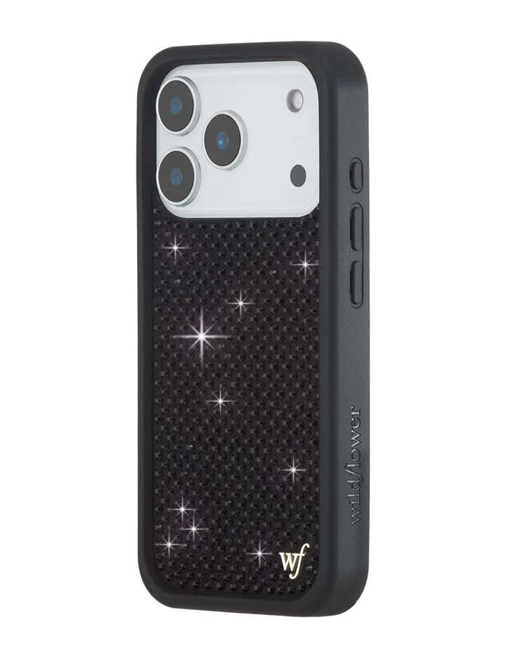 Rhinestone iPhone Case | Black - Image 5