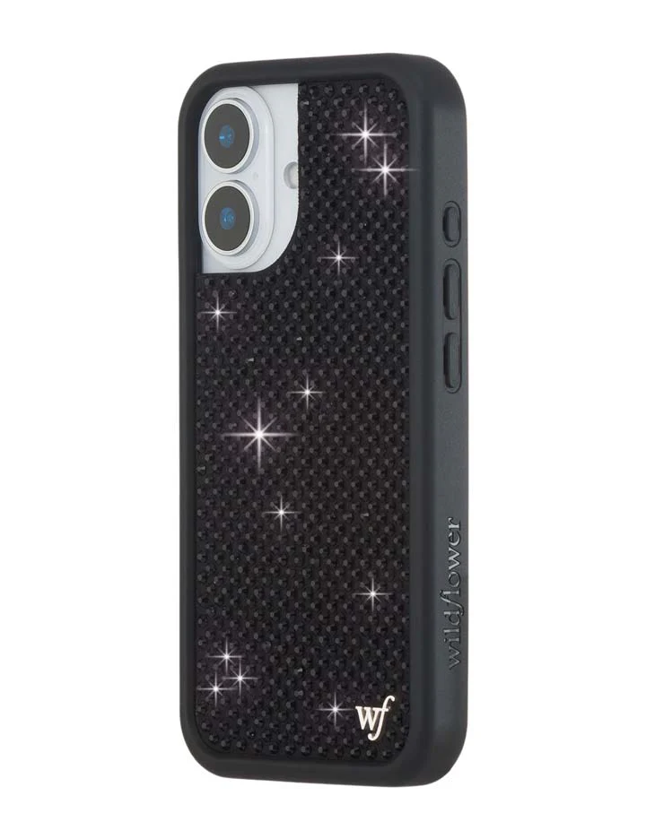 Rhinestone iPhone Case | Black - Image 8