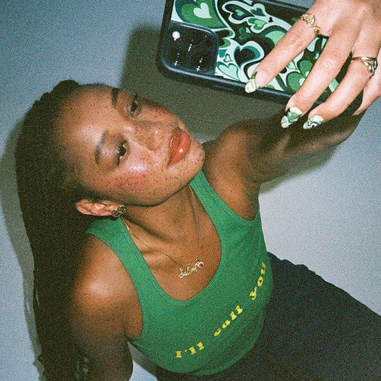 Salem Mitchell | Green iPhone Case - Image 10