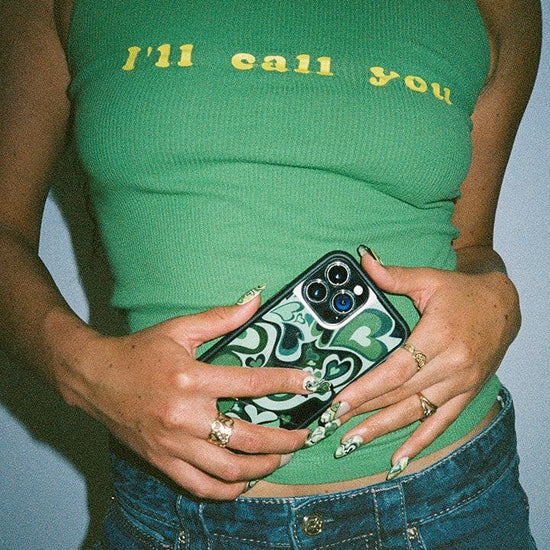 Salem Mitchell | Green iPhone Case - Image 11