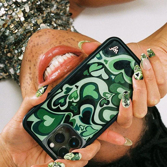 Salem Mitchell | Green iPhone Case - Image 9
