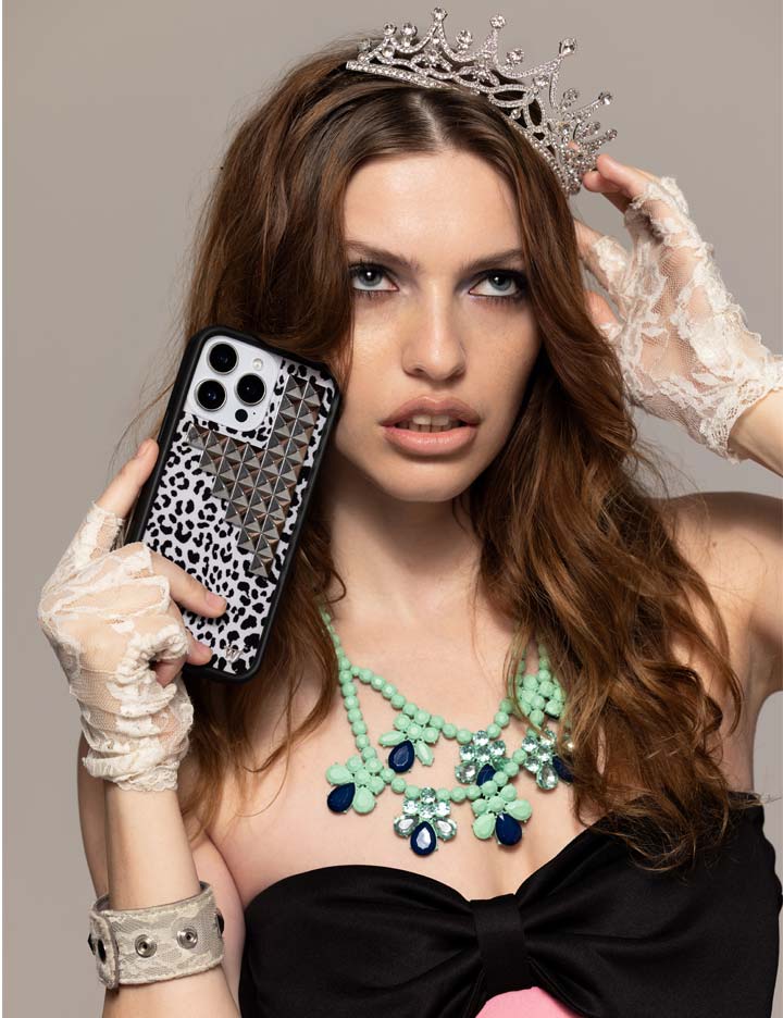 Snow Meow Stud iPhone Case - Image 32