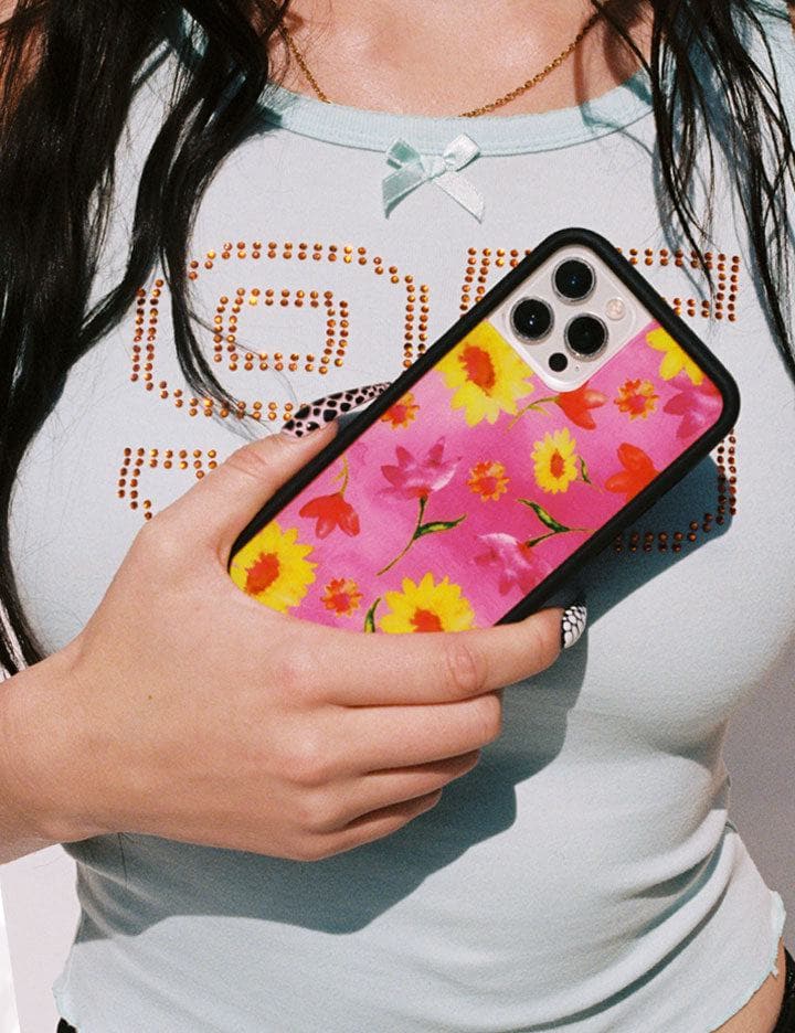 Sunflower Spring Floral iPhone Case - Image 5