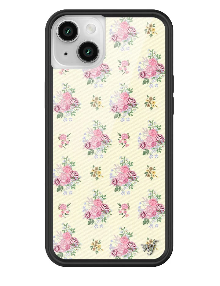 Vintage Floral iPhone Case - Image 3