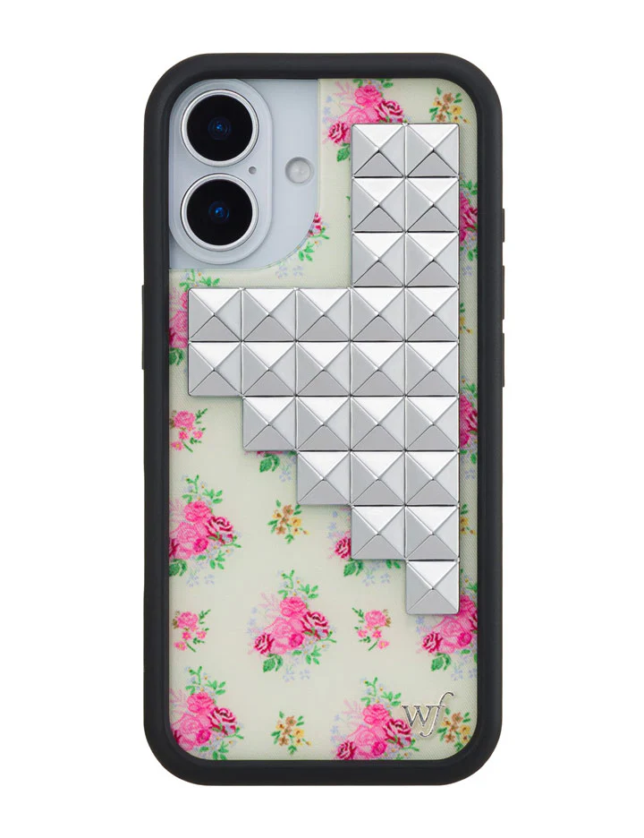 Vintage Floral Stud iPhone Case - Image 7